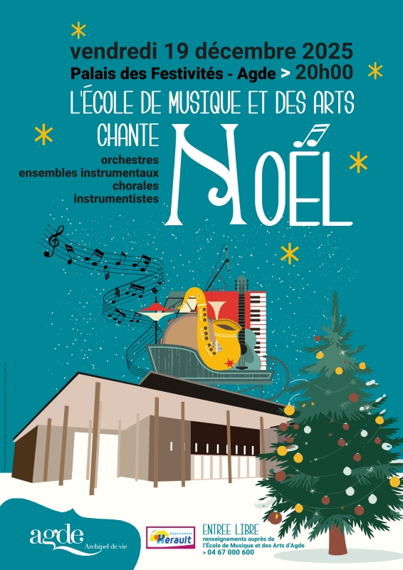 Spectacle de Noël de l'école de musique et des arts