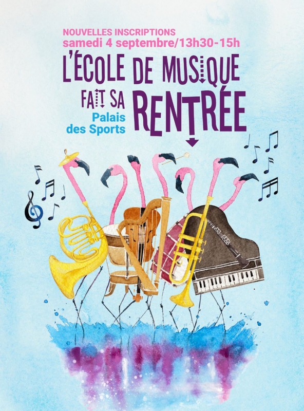 Rentrée de l'École Municipale de Musique Barthélémy Rigal / AGDE2021